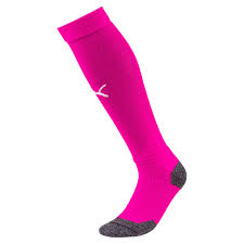 Puma Liga Core Sock - Pink/White