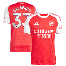 Load image into Gallery viewer, adidas Arsenal Home Jersey 2025/26 Calafiori 33