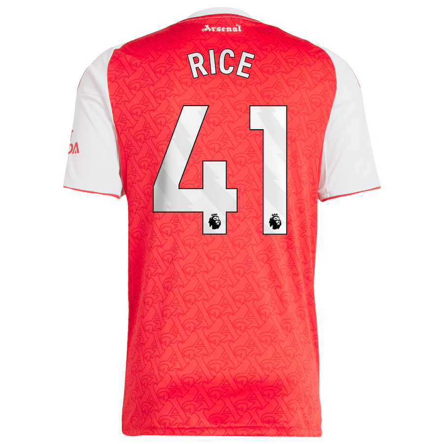 Declan Rice adidas Arsenal Home Jersey 2025/26 – Eurosport Soccer