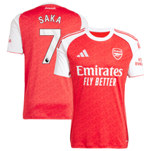 Load image into Gallery viewer, adidas Arsenal Home Jersey 2025/26 Saka 7