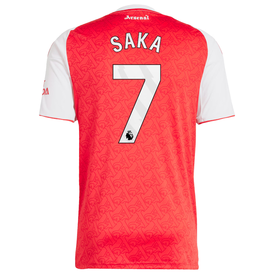 Bukayo Saka adidas Arsenal Home Jersey 2025/26 – Eurosport Soccer