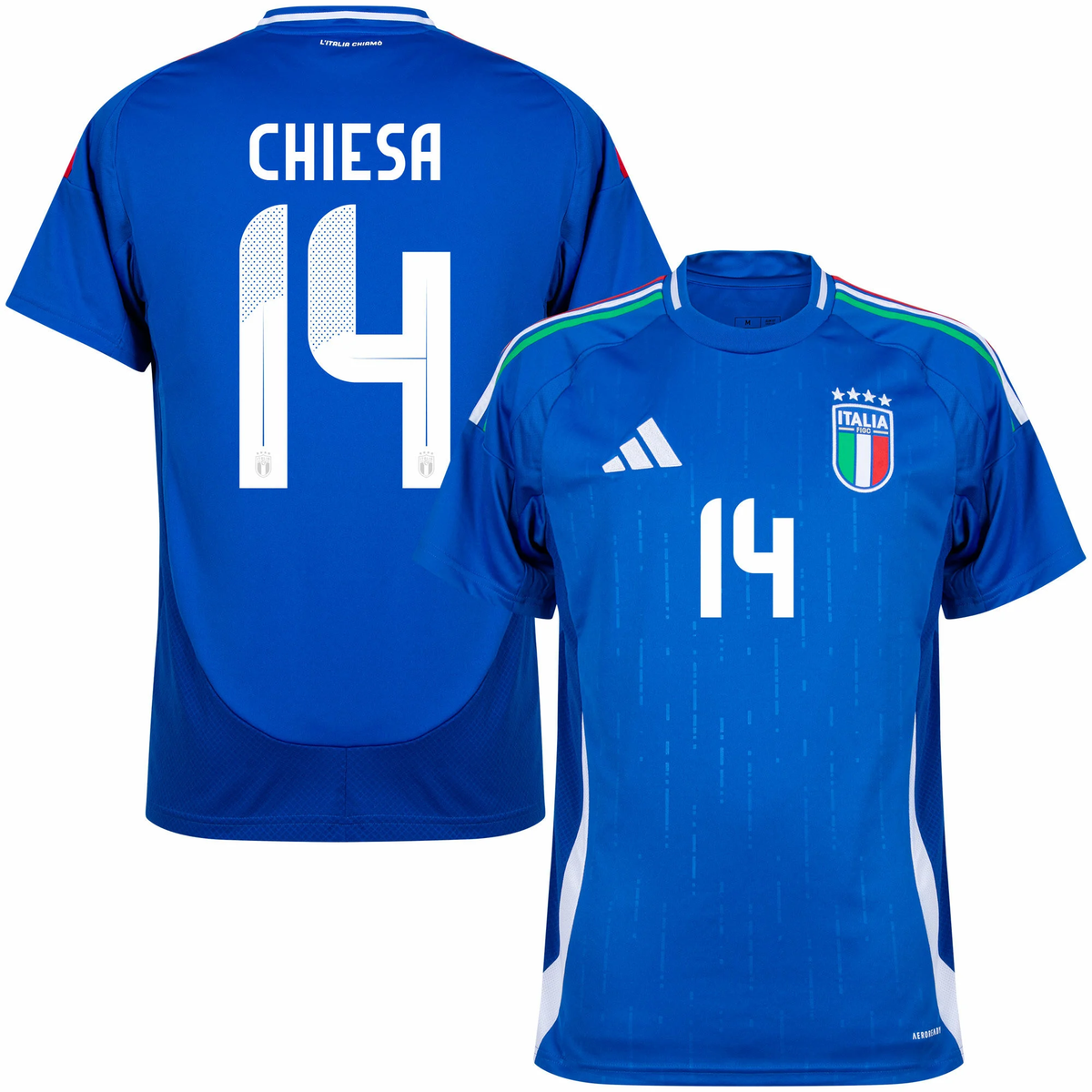  イタリア代表 CHIESA 14 ユニフォーム adidas Italy Home Jersey 2024 Chiesa 14 – Eurosport Soccer Stores