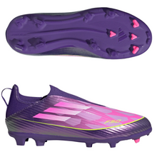 Load image into Gallery viewer, adidas Junior F50 League Laceless Lamine Yamal FG/MG Cleats