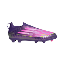 Load image into Gallery viewer, adidas Junior F50 League Laceless Lamine Yamal FG/MG Cleats