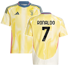 Load image into Gallery viewer, adidas Juventus Youth Away Jersey Ronaldo 7