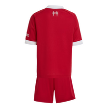 Load image into Gallery viewer, adidas Liverpool Home Kids Mini Kit 2025/26
