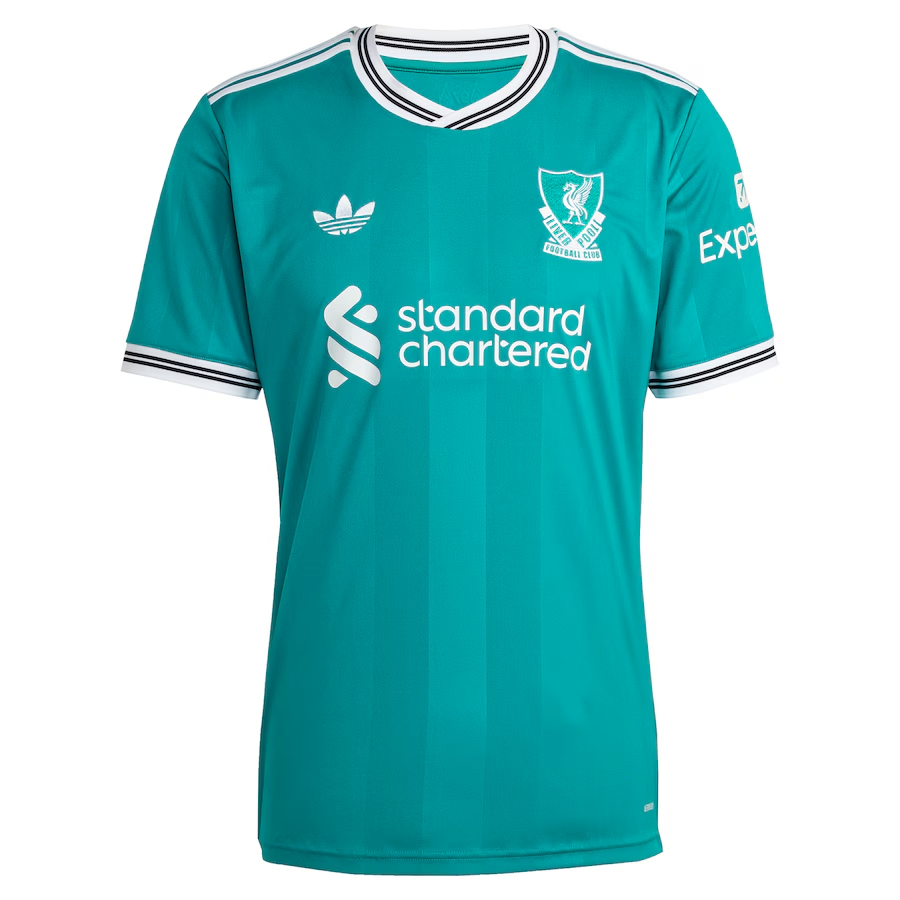 Virgil Van Dijk adidas Liverpool Third Jersey 2025/26 – Eurosport