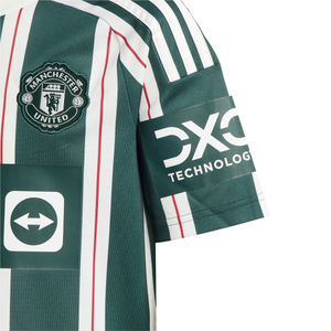 adidas Manchester United Youth Away Jersey 2023/24