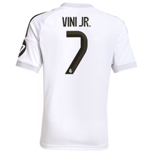 Load image into Gallery viewer, adidas Real Madrid Youth Home Jersey 2025/26 Vini Jr 7