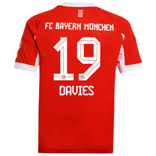Load image into Gallery viewer, Alphonso Davies Bayern Youth Home Jersey 2025/26