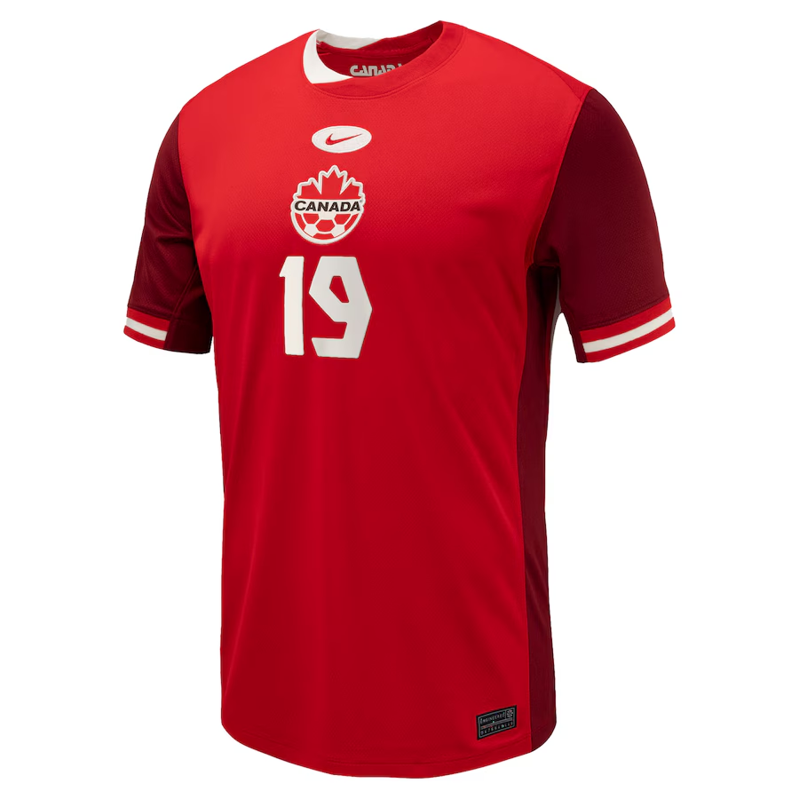 Alphonso Davies Nike Canada Home Jersey 2024/25 - Main Image