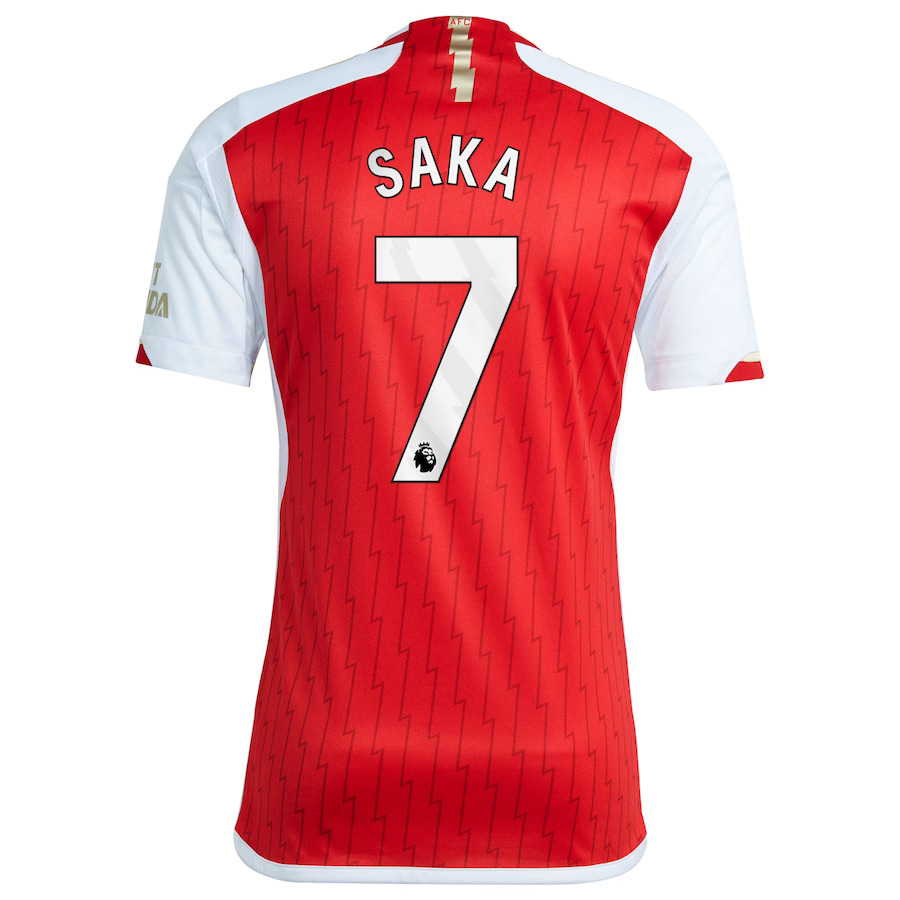 Bukayo Saka Arsenal Home Jersey 2023 24 Eurosport Soccer Stores Bukayo Saka Arsenal Home Jersey 2023 24 Eurosport Soccer Stores