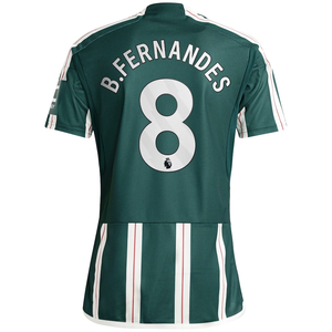 Bruno Fernandes Manchester United Away Jersey 2023/24