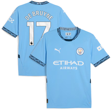 Load image into Gallery viewer, Kevin De Bruyne Manchester City Home Jersey 2024/25