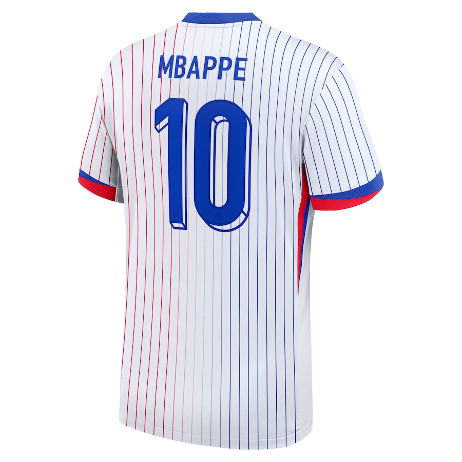 Kylian Mbappe Nike France Away Jersey Euro 2024 – Eurosport Soccer