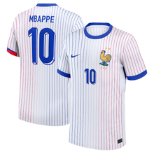 Load image into Gallery viewer, Kylian Mbappe Nike France Away Youth Jersey 2024