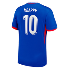Load image into Gallery viewer, Kylian Mbappe Nike France Home Youth Jersey 2024