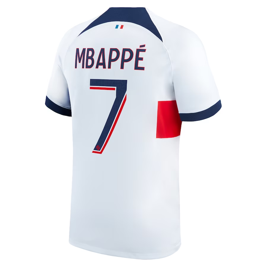 Kylian Mbappe Paris Saint Germain Away Jersey 2023 24 Eurosport Kylian Mbappe Paris Saint Germain Away Jersey 2023 24 Eurosport