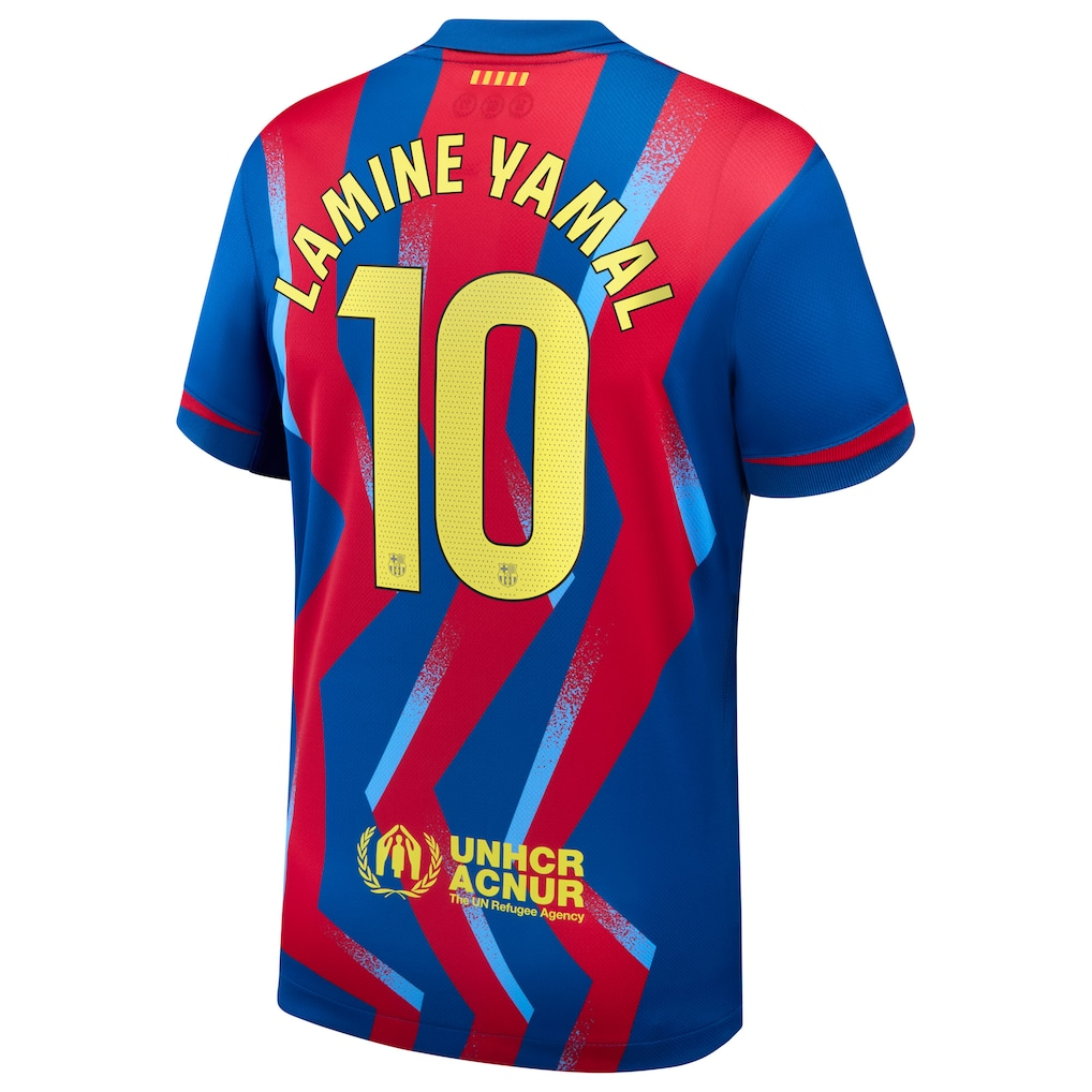 Lamine Yamal Nike Barcelona Fourth Jersey 2025/26 – Eurosport