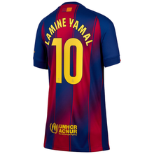 Load image into Gallery viewer, Nike Barcelona Youth Home Jersey 2025/26 Lamine Yamal 10