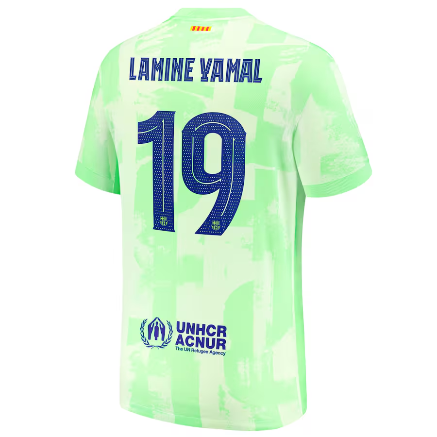 Lamine Yamal Nike Barcelona Third Jersey 2024/25 – Eurosport