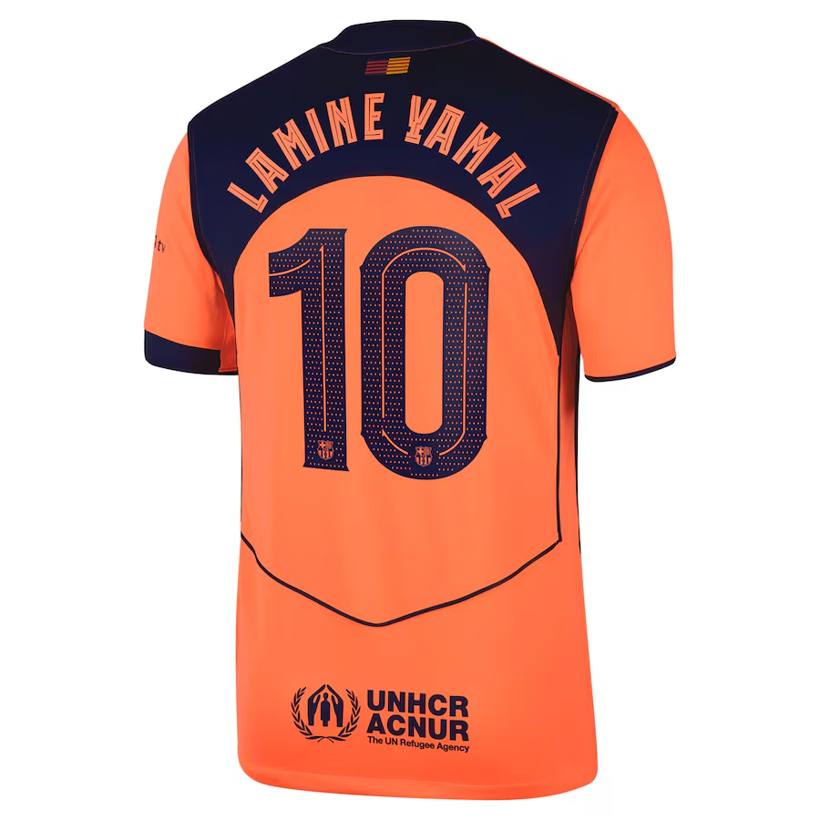 Lamine Yamal Nike Barcelona Third Jersey 2025/26 – Eurosport