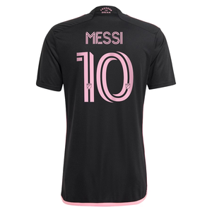 Messi 10 Adidas Inter Miami Black Jersey 2023
