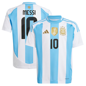 adidas Lionel Messi Argentina Youth Home Jersey 2024