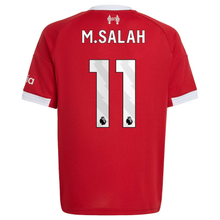 Load image into Gallery viewer, adidas Liverpool Youth Home Jersey 2025/26 M. Salah 11