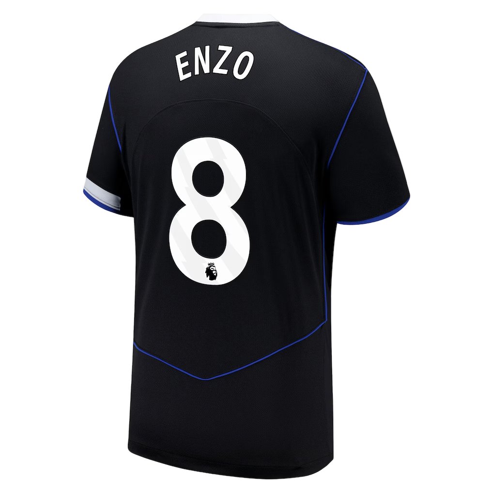 Enzo Fernandez Nike Chelsea Third Jersey 2025/26 - Black