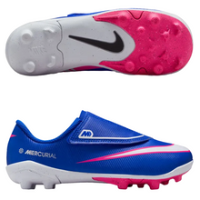 Load image into Gallery viewer, Nike Little Kids Mercurial Vapor 16 Club Velcro Cleats