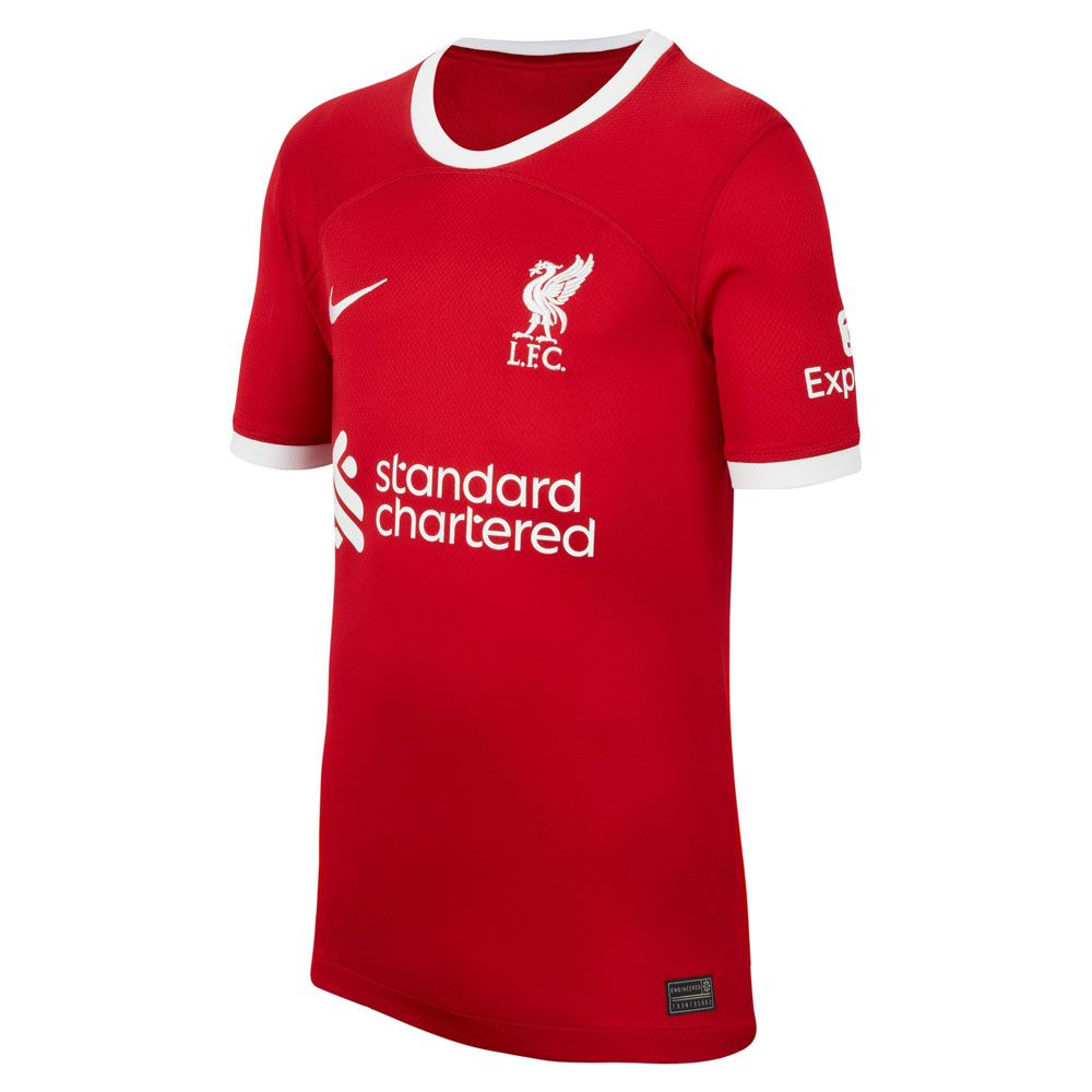 Nike Liverpool Youth Home Jersey 2023/24