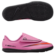 Load image into Gallery viewer, Nike Mercurial Vapor 16 Club Kids Velcro Indoor Shoes