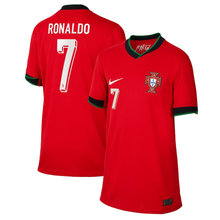 Load image into Gallery viewer, Nike Cristiano Ronaldo Portugal Youth Home Jersey 2024