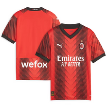 Load image into Gallery viewer, Puma AC Milan Youth Home Jersey 2023/24