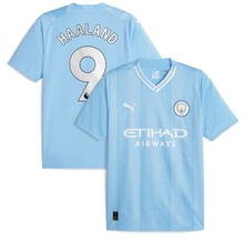 Load image into Gallery viewer, Manchester City Home Jersey 2023/24 Haaland 9