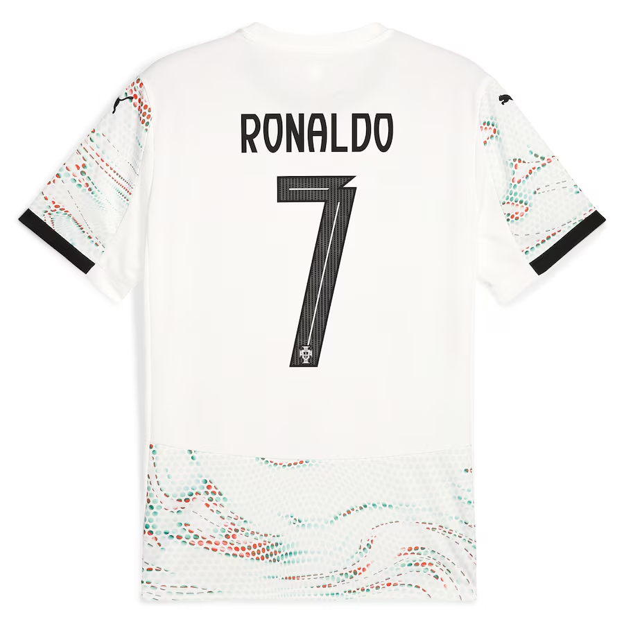 Cristiano Ronaldo Puma Portugal Away Jersey 2025 Eurosport Soccer Stores