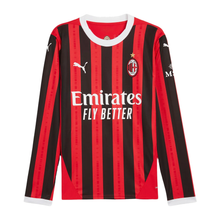 Load image into Gallery viewer, Puma AC Milan Home Long Sleeve Jersey 2024/25
