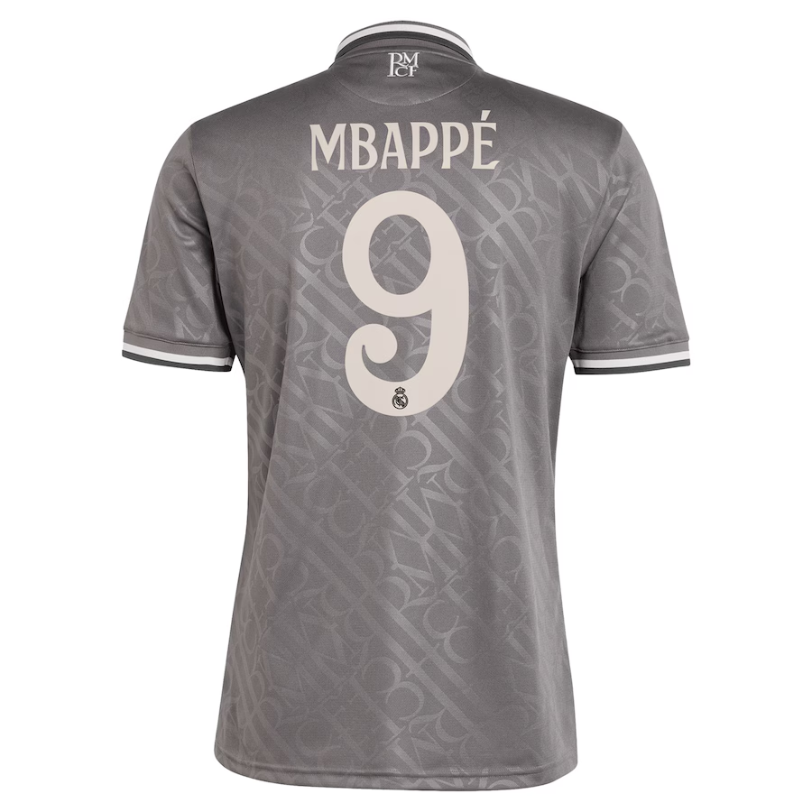 Kylian Mbappe adidas Real Madrid Third Jersey 2024/25 – Eurosport