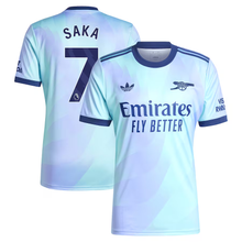Load image into Gallery viewer, Bukayo Saka adidas Arsenal Third Jersey 2024/25