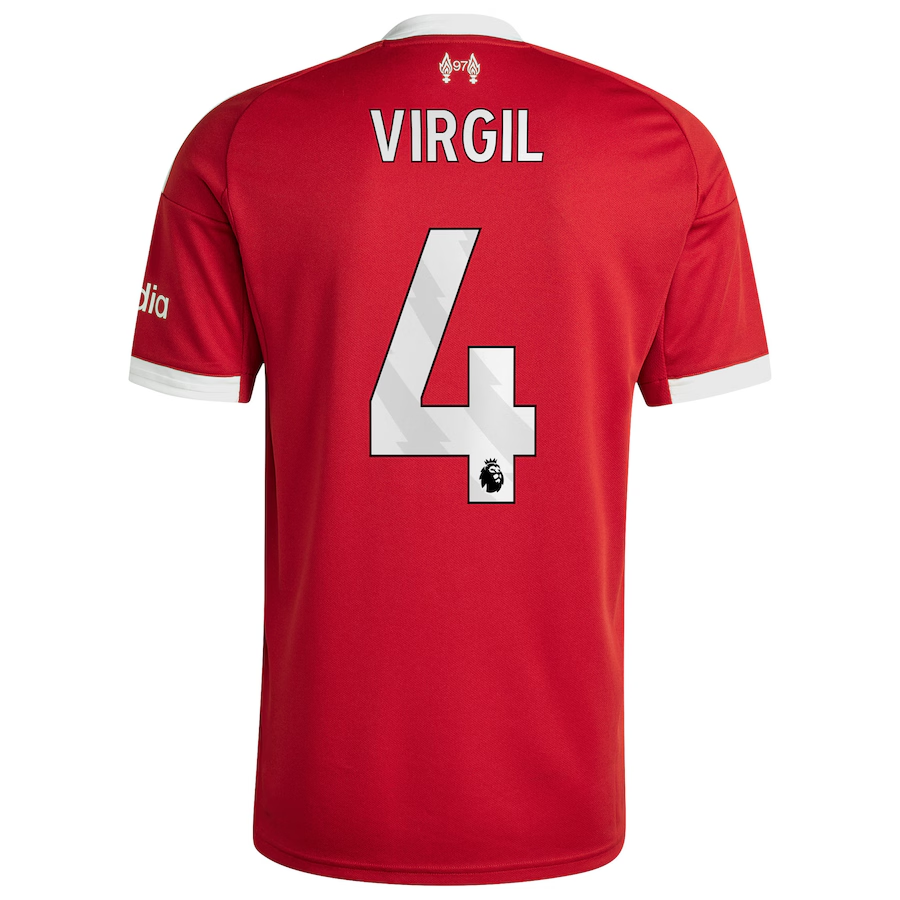 adidas Virgil van Dijk Liverpool 2025/26 Home Jersey – Eurosport