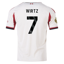 Load image into Gallery viewer, adidas Liverpool Away Jersey 2025/26 Wirtz 7