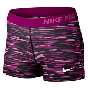 Nike Women's Pro Compression Short - Pink Camo