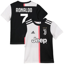 Load image into Gallery viewer, Juventus Youth Home Jersey Ronaldo 7
