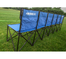 Load image into Gallery viewer, Kwikgoal 6 Seat Bench - Blue
