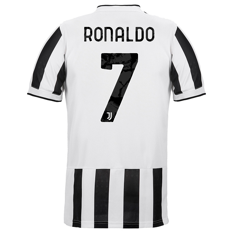 adidas Juventus Ronaldo 7 Home Jersey 2021 22