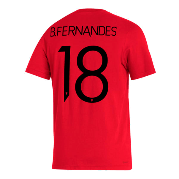 adidas Manchester United B.Fernandes 18 Player Tee – Eurosport