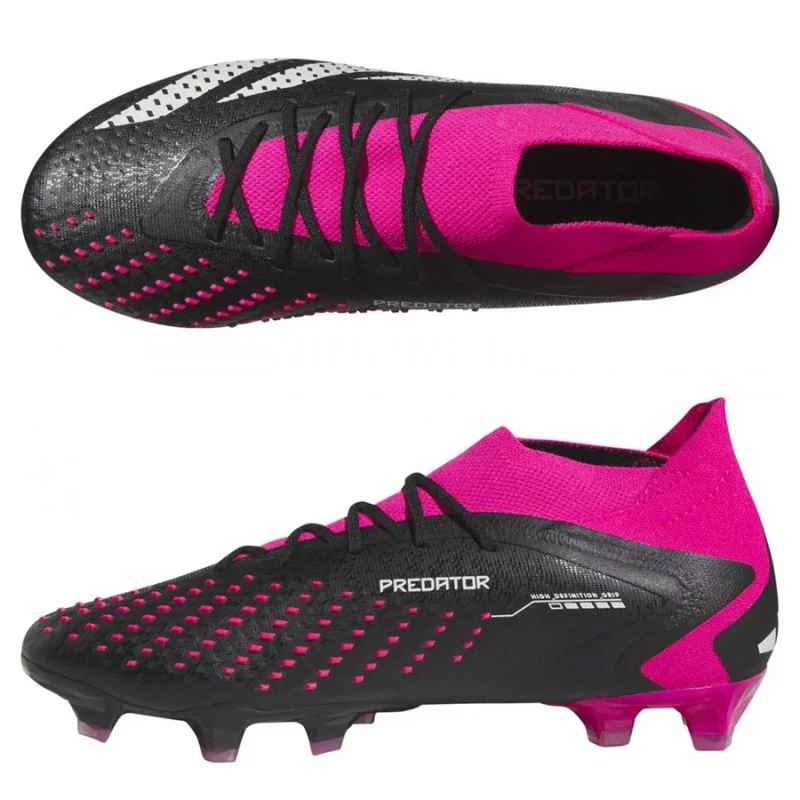 Adidas predator best sale pink cleats