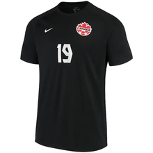 Load image into Gallery viewer, Nike Alphonso Davies Canada Black Jersey World Cup 2022