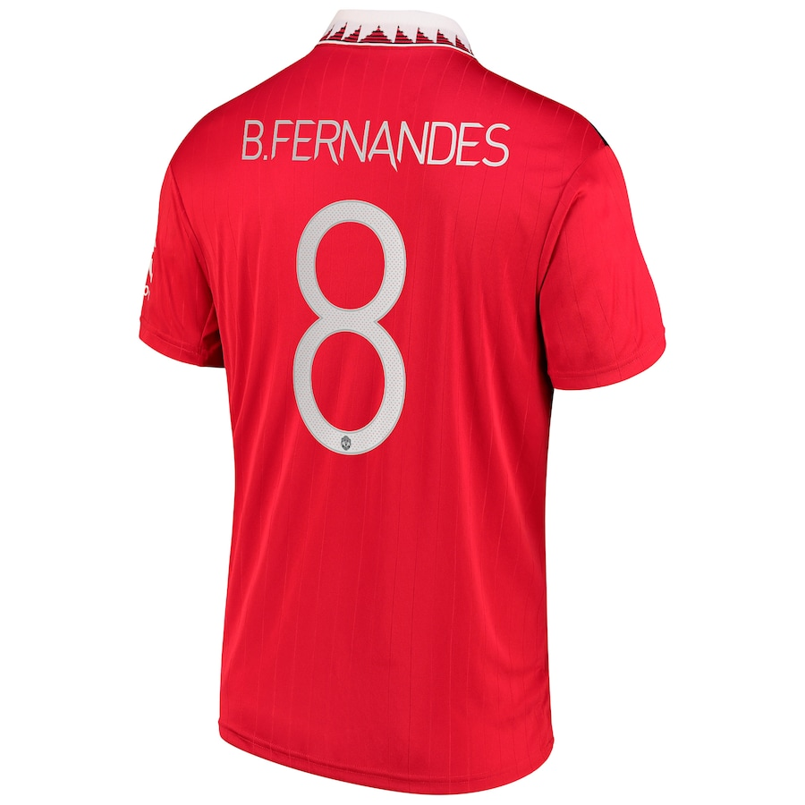 Bruno Fernandes Manchester United Home Jersey 2022/23 – Eurosport Bruno Fernandes Manchester United Home Jersey 2022/23 – Eurosport